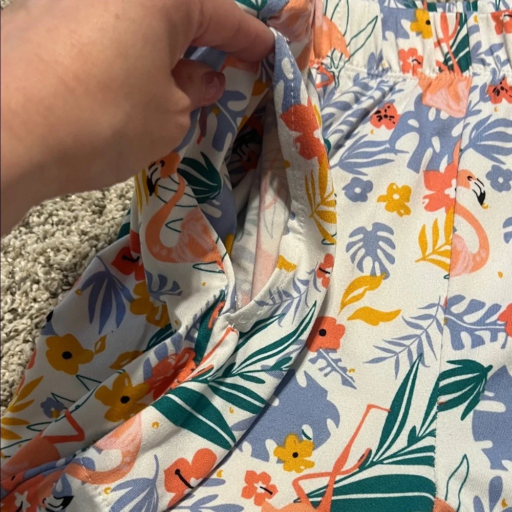 Cuddl Duds Floral Pajama Set - Multicolor - Picture 4 of 5